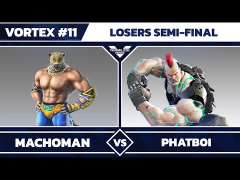 [Vortex #11] RiB | MachoMan vs HitBox | Phatb0i - Losers Semi-Final - Tekken 7
