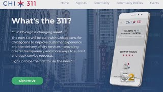 Chicago's New 311 App
