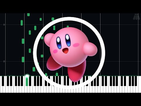 Yogurt Yard Map - Kirby's Adventure - Intermediate Piano Tutorial