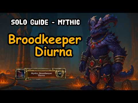 Mythic Solo Kill: Broodkeeper Diurna MELTED in WoW The War Within