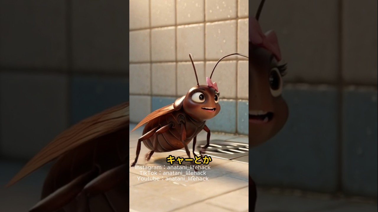 ゴキブリに関する雑学、ライフハック。知ってたら得する知識 #プチ知識 #豆知識 #雑学