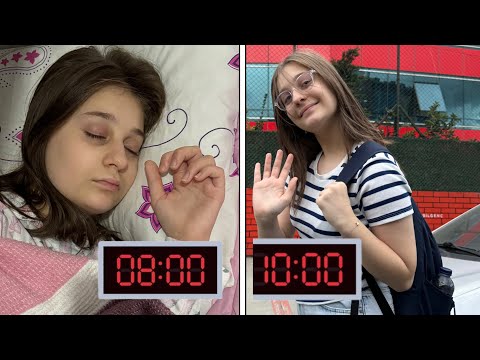 ELİF'İN OKULDA İLK GÜNÜ VLOG!! SABAH RUTİNİ​ ⁠@ElifSuruucu