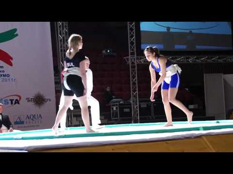 WU14- 60kg Girls - Semi-Final - Gadd Zoe (NED) vs Asenova Tsvetelina (BUL)
