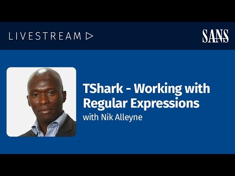 TShark - Working with Regular Expressions