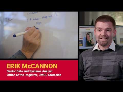 Erik McCannon - UMGC Presidential Award Winner