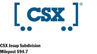 CSX Jesup Subdivision Defect Detector Milepost 594.7