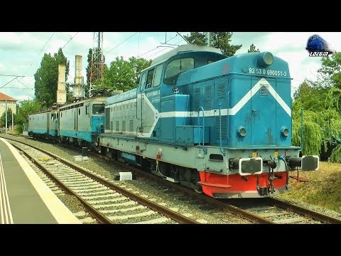 Locomotive Cargo Trans Vagon Locomotives la Manevră/Shunting in Gara Curtici Station - 27 May 2020