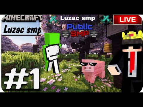 EPIC Minecraft Live Stream - LUZAC SMP Madness!