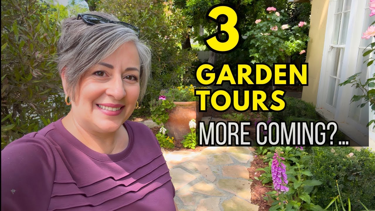Modesto Garden Club Spring Garden Tours 🌸 3 Beautiful Gardens + More Coming!