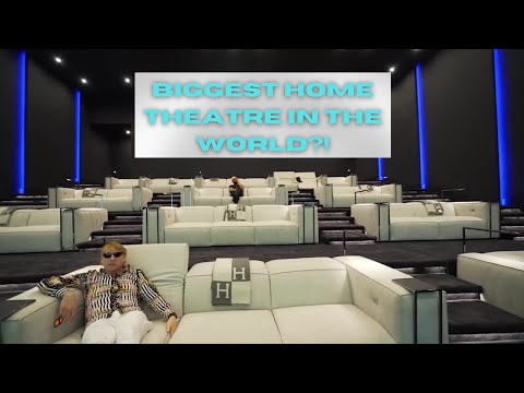 Is This The Biggest Home Theatre in The World?!