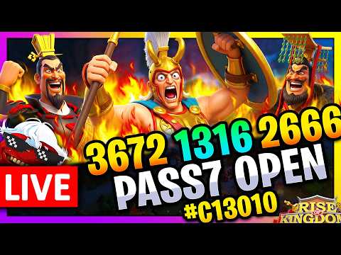 PASS7 OPEN: 3672 - 1316 - 2748 - 2666 🔥 LIVE! 🔴 #C13010