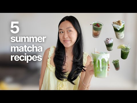 5 Summer Matcha Recipes To Try!