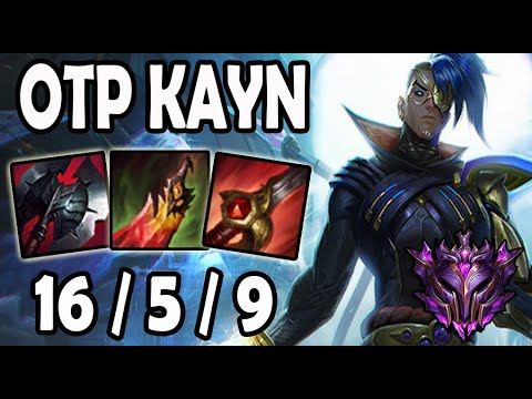 OTP Kayn vs Olaf [ JUNGLE ] Lol Master Korea