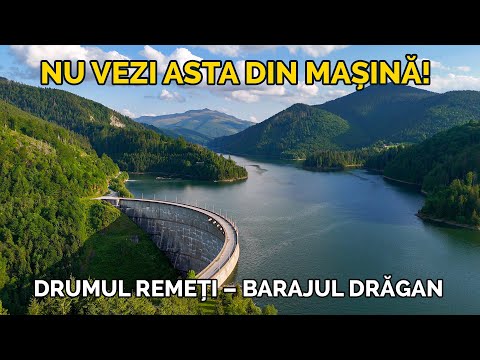 Drumul Apusenilor – de la Remeți la Barajul Drăgan 🚘 | Lacul Drăgan se vede uimitor din dronă ❤️
