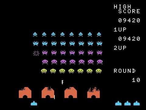 Space Invaders (MSX port) 17-round session for 1 Player 👾👽🛸