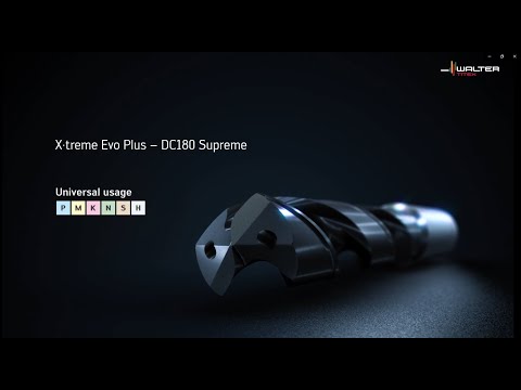 DC180 SUPREME SOLID CARBIDE DRILL – X·TREME EVO PLUS - For added productivityand process reliability