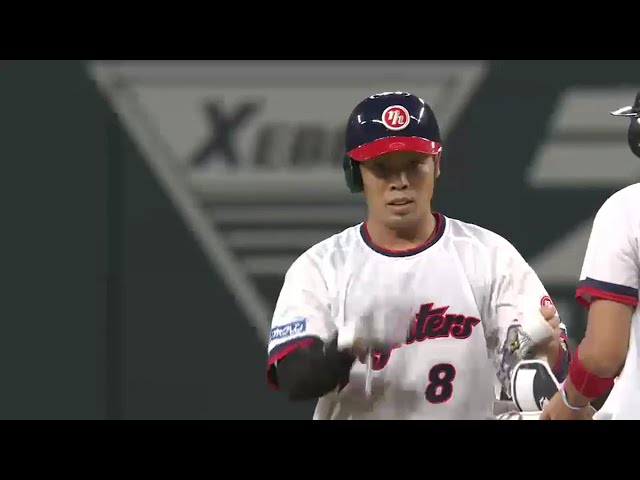 【1回裏】ファイターズ・近藤 フェンス直撃の同点打!! 2016/9/7 F-M