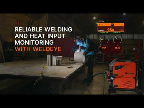 Manage heat input with WeldEye