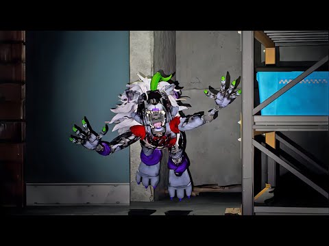 Roxy Boss Fight - Taking Roxy's Eyes | Five Nights at Freddy's: Security Breach | 4K 60 FPS