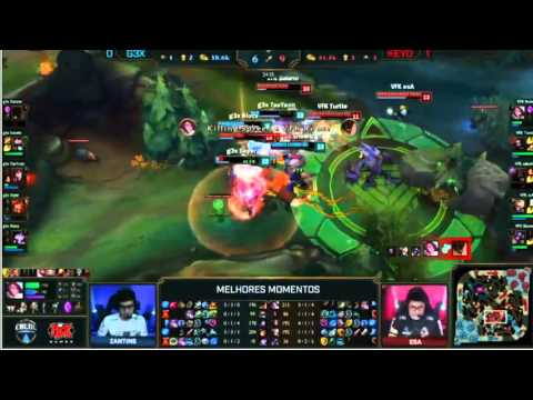 Melhores Momentos G3X x Keyd Jogo 2 CBLOL 2016 Semana 1 Dia 2