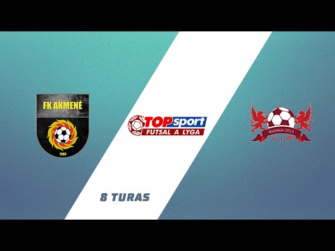 TOPsport futsal A lyga: „Akmenės kraštas“ – Mažeikių VIP | Apžvalga