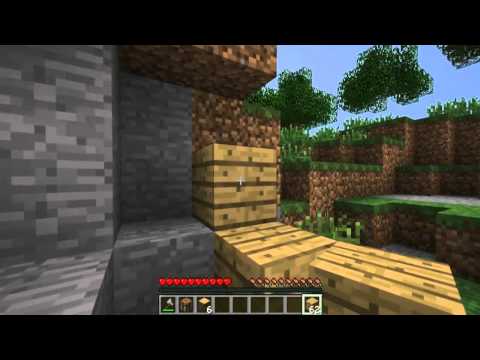 Lets play minecraft part 1 (German) Mein aller erstes Lets Play