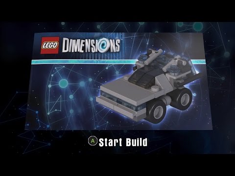 LEGO Dimensions 71201 Back To The Future Level Pack Electric Time Machine Build 2 Instructions