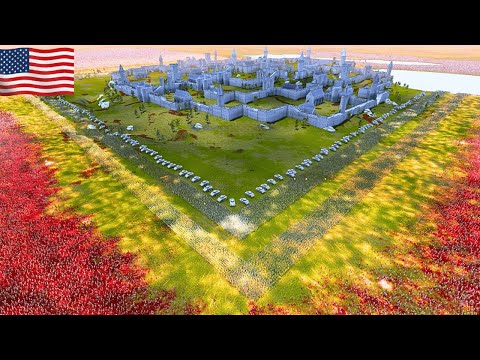 Can 65,000 US ARMY DEFEND FORTRESS vs 3,000,000 ZOMBIES | UEBS 2 | Warhammer 40K@GreekyMaster​