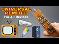 How To Make Universal Remote Controller For All Devices