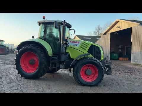 Video: Claas Axion 840 tractor 1