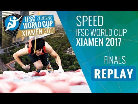 IFSC Climbing World Cup Xiamen 2017 - Speed - Finals - Men/Women