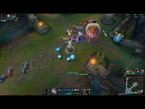Syndra WW combo v akci