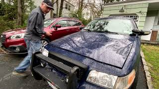 Crown Victoria P7B P71 Police Interceptor Hood Lift Supports Shock Struts Replacement