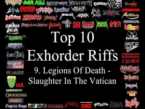 Exhorder Top 10 Riffs