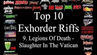 Exhorder Top 10 Riffs