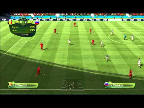 2014 FIFA World Cup Brazil Simulation - Match 31 - Belgium vs Russia Group Stage