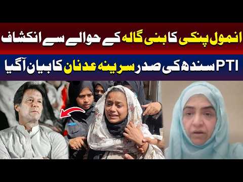 پنکی کا بنی گالا سے متعلق بیان، پی ٹی آئی رہنما کا اہم بیان سامنے آگیا