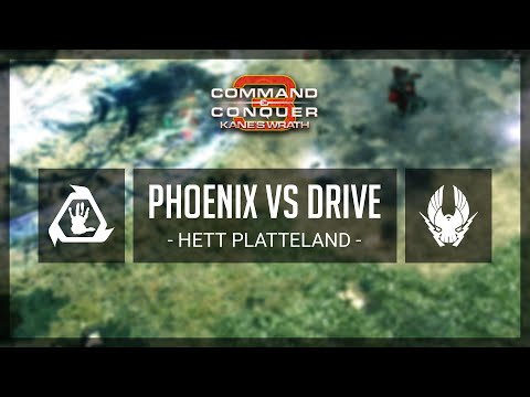 [C&C3: Kane's Wrath] Phoenix(BH) vs. Drive(ZCM) - 1vs1 Cast