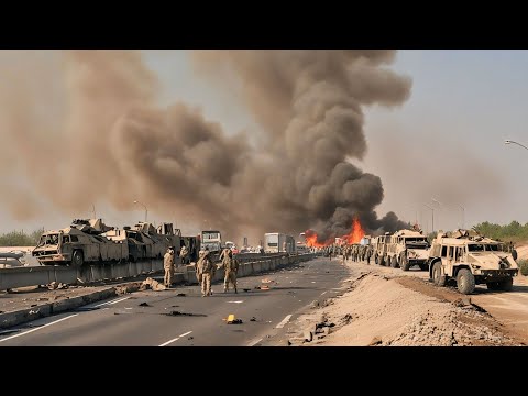 33 minutes ago! 600 elite US troops heading to Ukraine were ambushed by Russian troops