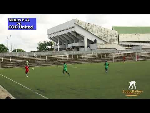 Midas Football Academy vs COD United (U-19) in Lagos Nigeria