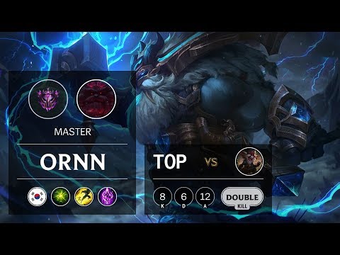 Ornn Top vs Kled - KR Master Patch 9.15