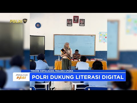 POLDA MALUT GELAR LITERASI DIGITAL KEPADA PELAJAR SMKN 5 TIDORE KEPULAUAN