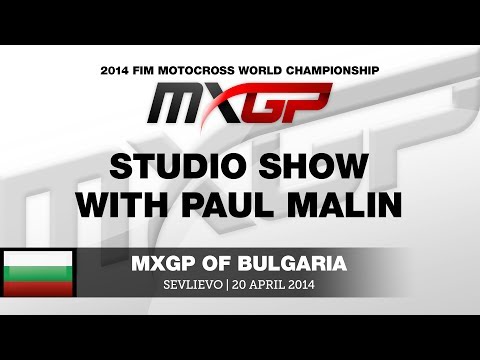 MXGP of Bulgaria 2014 Studio Show ft Glenn Coldenhoff & Max Nagl - Motocross