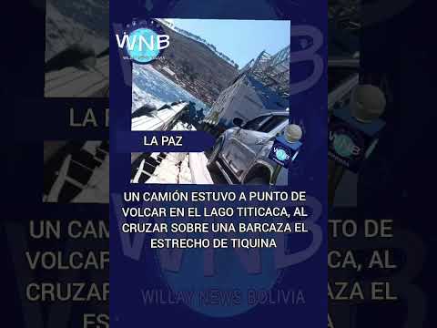 en el estrecho de Tiquina