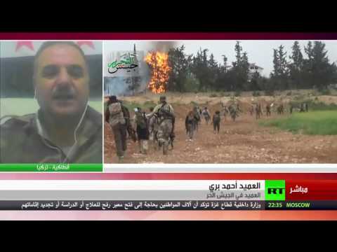 لقاء مع العميد أحمد بري للحديث عن اختطاف قائد جيش التحرير ومعارك منطقة الملاح في ريف حلب