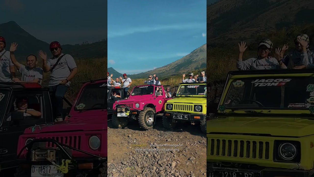 Wisata Jeep Offroad Garut