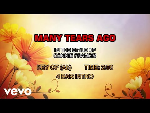 Many Tears Ago - Connie Francis
