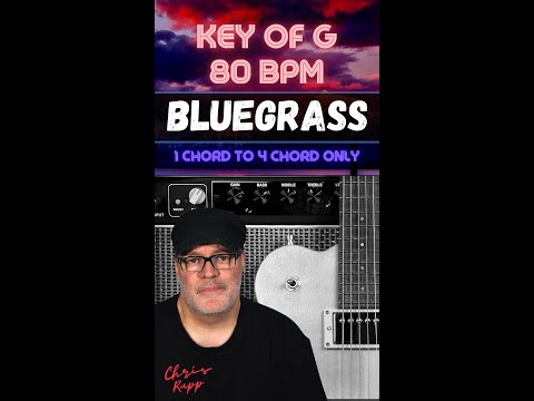 Bluegrass Backing Track In G #short