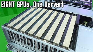 EIGHT RTX Pro 6000 Blackwells in a 4U Package! - Supermicro SYS422GL