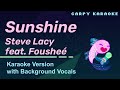 Steve Lacy - Sunshine ft Foushee (Karaoke)